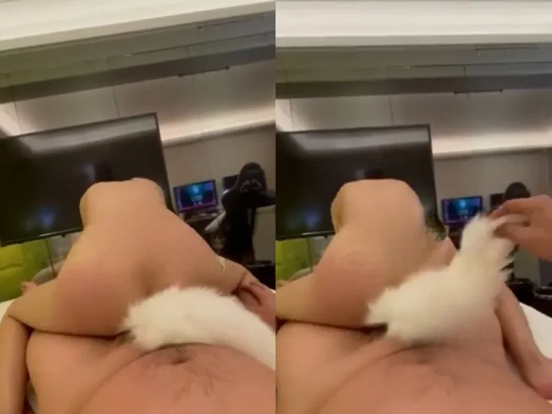 Sau khi đá trứng cút rung bím, còn bị bắt liếm dương vật mỏi miệng.